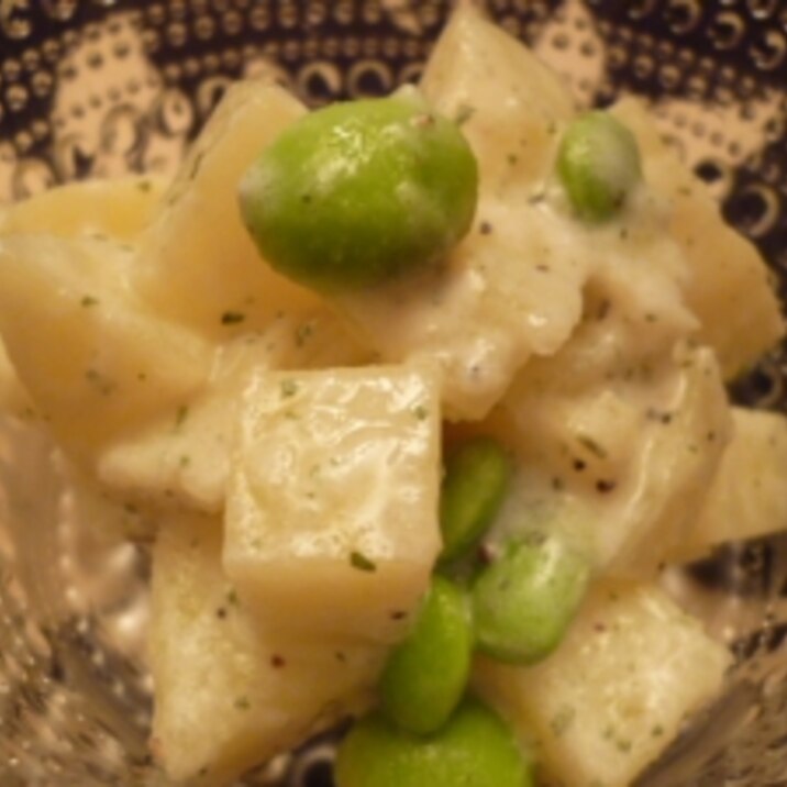 低カロリー☆枝豆のヨーグルトポテトサラダ
